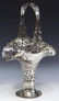 REED & BARTON STERLING SILVER RETICULATED BASKET