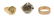 (3) ANTIQUE ESTATE GOLD RING GROUPING