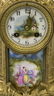 LOUIS XV STYLE SAMUEL MARTI CLOCK & GARNITURES - 3