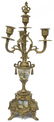 LOUIS XV STYLE SAMUEL MARTI CLOCK & GARNITURES - 5