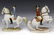(3) VIENNA AUGARTEN WIEN PORCELAIN FIGURAL GROUPS - 2