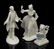 (5) NYMPHENBURG GERMAN BLANC PORCELAIN FIGURES - 3