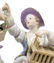 MEISSEN PORCELAIN PASTORAL FIGURAL GROUP MODEL F94 - 5