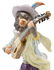 MEISSEN PORCELAIN MONKEY ORCHESTRA, GUITAR PLAYER - 2