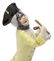 MEISSEN PORCELAIN MONKEY ORCHESTRA TRIANGLE PLAYER - 2
