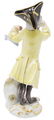MEISSEN PORCELAIN MONKEY ORCHESTRA TRIANGLE PLAYER - 3