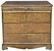 DANISH EMPIRE FITTED BURLED WORK CHEST OF DRAWERS - 4