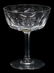 (12) ST LOUIS BRISTOL CUT CRYSTAL CHAMPAGNE COUPES - 2