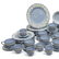 (70) WEDGWOOD BLUE QUEENSWARE DINNER SERVICE - 2
