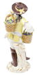 (2) MEISSEN PORCELAIN FIGURES, GRAPE SELLERS - 5