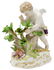 MEISSEN PORCELAIN FIGURE, CUPID W/ BLAZING HEARTS