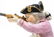 MEISSEN PORCELAIN FIGURE, SOLDIER WITH GUN - 2
