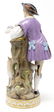 MEISSEN PORCELAIN FIGURE, YOUNG MAN WITH PIGEON - 4