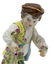 MEISSEN PORCELAIN FIGURE BOY CUTTING FLOWERS - 3