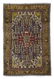 HAND-WOVEN TURKISH RUG, 4'2" x 6'2"