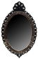 VENETIAN MURANO PINK GLASS WALL MIRROR
