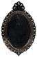 VENETIAN MURANO PINK GLASS WALL MIRROR - 2