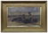 GILT FRAMED PAINTING, WOMEN AT SHORE, A. DELORME