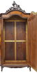 FRENCH LOUIS XV STYLE MAHOGANY THREE-DOOR ARMOIRE - 3