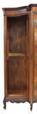 FRENCH LOUIS XV STYLE MAHOGANY THREE-DOOR ARMOIRE - 4