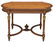 LOUIS XVI STYLE PARCEL GILT SALON TABLE - 2