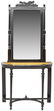 LOUIS XVI STYLE CONSOLE TABLE & MIRROR