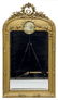 FRENCH TRUMEAU STYLE WALL MIRROR - 2