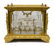 FRENCH DORE BRONZE & CRYSTAL TANTALUS SET - 2