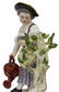 (2) MEISSEN PORCELAIN FIGURES, GARDEN CHILDREN G - 3