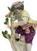 (2) MEISSEN PORCELAIN FIGURES, GARDEN CHILDREN G - 4