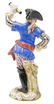 (2) MEISSEN PORCELAIN FIGURES, LADY & SPYGLASS BOY - 3