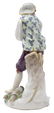 MEISSEN PORCELAIN FIGURE, BOY W/ ARMS CROSSED, D79 - 3