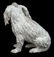 (2) MEISSEN PORCELAIN FIGURE BOLOGNESE DOG - 3