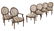 (6) LOUIS XVI STYLE DINING CHAIRS