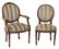 (6) LOUIS XVI STYLE DINING CHAIRS - 2