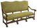 CONTINENTAL OAK FRAMED SOFA
