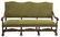 CONTINENTAL OAK FRAMED SOFA - 2