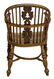 ENGLISH YEW & ELM WOOD WINDSOR ARM CHAIR, 19TH C. - 3