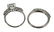 LADIES ESTATE DIAMOND & PALLADIUM WEDDING SET - 5