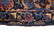 MONUMENTAL SIGNED PERSIAN YZAD RUG, 13'7" x 23'2 - 4