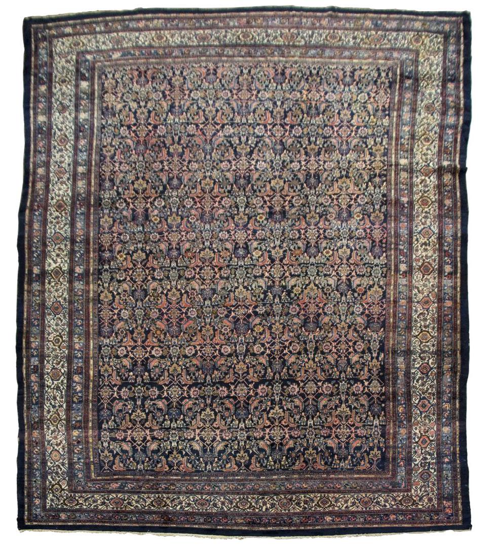 MONUMENTAL HAND-WOVEN PERSIAN RUG, 13'9" x 19'9" (1 of 7)