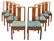 (8) CHINESE HARDWOOD DINING OR SIDE CHAIRS