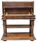 FRENCH RENAISSANCE REVIVAL LIFT TOP MARBLE SERVER - 3