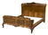 ITALIAN VENETIAN BURL WALNUT BED