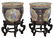 3)CHINESE EXPORT STYLE PORCELAIN FISH BOWLS & VASE - 2