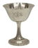 (4) AMERICAN MONOGRAMMED STERLING SILVER GOBLETS - 3