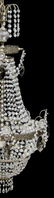 EMPIRE-STYLE FIVE-LIGHT CRYSTAL CHANDELIER - 3