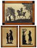 (3) FRAMED SILHOUETTES OF GOETHE & FREDERICK GREAT