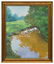 FRAMED SIGNED OIL PAINTING, BEND IN THE CREEK - 2