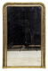 ANTIQUE FRENCH GILDED FLOWERS & VINES WALL MIRROR - 2